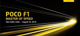 Xiaomi Poco F1 debutează pe 22 august, în India cel puţin; Probabil e vorba despre Pocophone F1