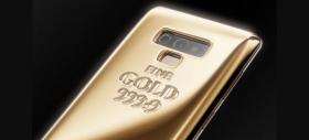 Cum arată un Galaxy Note9 cu un kilogram de aur pe spate?