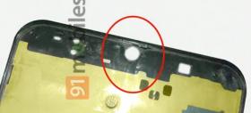 Samsung Galaxy A50 are confirmat display-ul Infinity V cu decupaj picătură; Vedem fotografiat cadrul de la interior
