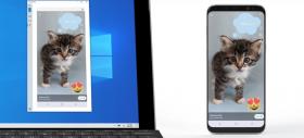 Windows 10 oferă de astăzi funcția "screen mirroring" pentru telefoanele Android