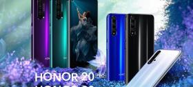Honor 20 și Honor 20 Pro devin oficiale! Au scanner de amprente lateral, 4 camere foto în spate și CPU Kirin 980