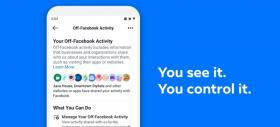 Facebook îţi reduce din paranoia, lansând un tool care îţi arată ce date partajezi cu aplicaţii şi site-uri: Off Facebook Activity