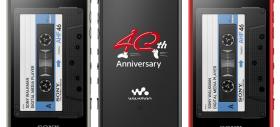 Sony a lansat un Walkman aniversar de 40 de ani, care imită look-ul modelelor cu caseta, dar e un player muzical digital