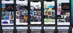 Cum stă iPhone 11 Pro Max versus Mate 30 Pro şi Galaxy Note 10+ la testul de baterie (Video)