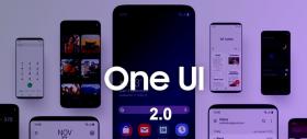 One UI 2.0 vine cu un Night Mode evoluat, care întunecă şi fundalul/wallpaper-ul + extra setări de securitate la deblocare facială
