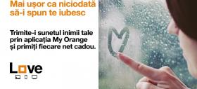 Luna iubirii este sărbătorită la Orange prin intermediul aplicației My Hearbeats; Transformă bătăile inimii în MB de date