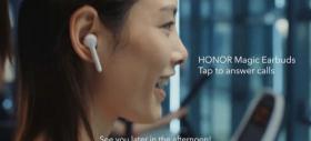 Honor anunță căștile wireless Magic Earbuds cu sistem hibrid de anulare a zgomotului de fond în apeluri