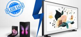 Samsung vine cu reduceri de până la 2.000 lei pentru televizoare și telefoane într-un Flash Sale din magazinul online