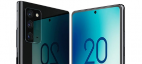 Samsung Galaxy Note 20 va fi cu 10 mm mai lung decât Note 10; Avem noi randări în care vedem ecranul său plat