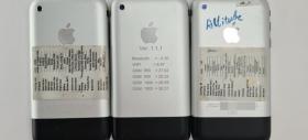 Prototipuri ale primului iPhone din istorie apar în noi fotografii, cu diferite abordări pentru butonul Mute