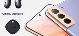 Bonusuri pentru cumpărătorii de Samsung Galaxy S21, S21+, S21 Ultra: căşti Galaxy Buds Pro/Live şi SmartTags