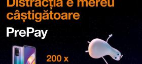 Orange PrePay îți aduce bonusuri şi premii dacă încarci minim 5 euro credit în această primăvară şi vară