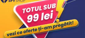 Spy Shop lansează o campanie specială în această săptămână, totul sub 99 lei! Iată ofertele