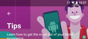 Motorola actualizează aplicaţia Moto Tips cu noutăţi: poţi descoperi mai uşor funcţiile telefonului tău