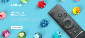 Digi anunță campania "TV când nu TVde nimeni" care îți aduce 3 luni de gratuitate la extraopțiunile TV preferate
