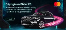 Cum poți câștiga un BMW X3 de Black Friday cu eMAG și Mastercard