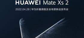Huawei lansează noul pliabil Mate XS 2 pe 28 aprilie, cu formatul modelului original și ecran de 8 inch