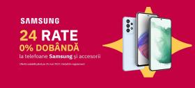 Doar azi poți achiziționa telefoane Samsung în 24 de rate fără dobândă de la Altex! Flagship-urile din seria Galaxy S22 au parte de discount