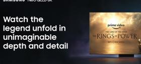 Samsung Electronics colaborează cu Prime Video pentru a livra conținut exclusiv din serialul ‘The Lord of the Rings: The Rings of Power’ în format 8K