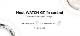 HUAWEI pregătește lansarea unui nou ceas din seria Watch GT și pune la bătaie premii și extra reduceri la preînregistrare