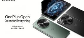 OnePlus Open lansat oficial: telefon pliabil cu cameră Hasselblad, Snapdragon 8 Gen 2, 5 camere
