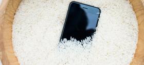 După ani de "remediul cu orez", Apple ne spune să nu mai punem iPhone-urile în orez după ce se udă