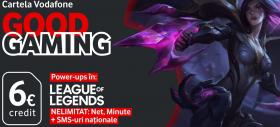 Vodafone România lansează o cartelă de gaming, cu beneficii în League of Legends: Cartela GoodGaming