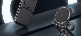 Stație de încărcare wireless 3 în 1 pentru telefon, căști și smartwatch - la sub 90 de lei și cu livrare gratuită
