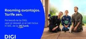 DIGI promite roaming mai accesibil vara asta; Minute internaționale și GB incluși în abonamentul Nelimitat