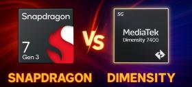 Duel în zona mid-range: Snapdragon 7 Gen 3 vs Dimensity 7400; Qualcomm câștigă clar la performanță grafică și viteză generală