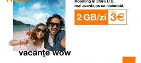 Orange reduce tarifele de roaming în afara UE; 2 GB cu 3 EUR și pachete de 15 zile cu internet dublu