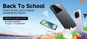 Sună clopoțelul! Echipează-te pentru școală cu ofertele speciale Xiaomi: produse smart pentru o învățare eficientă