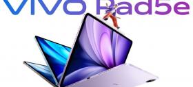 vivo prezintă tableta Pad5e cu procesor Snapdragon 8s Gen3 și ecran mare de 12.1 inch (2.8K, 144Hz)