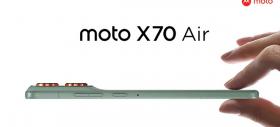Motorola Moto X70 Air a debutat! Smartphone cu talie de 6 mm, baterie de 4800 mAh si display generos