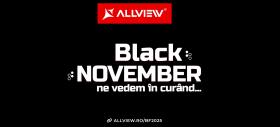 Allview anunță campania Black November cu telefoane cadou la achiziția de televizoare și aparate de aer condiționat
