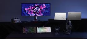 CES 2026: ASUS lansează periferice de generație nouă - Căsti ROG Kithara, model in-ear Cetra și tastatura Falchion Ace 75 HE
