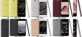 HTC One A9 se lasă admirat într-o primă imagine de presă; vedem cum arată cele 6 versiuni de culoare pregătite