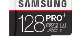 Samsung lansează un card de memorie microSD PRO Plus de 128 GB, ideal pentru smartphone-uri şi camere de acţiune