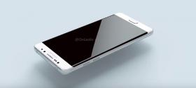 O nouă randare pentru Galaxy Note 6 Edge ne prezintă dimensiunile phablet-ului