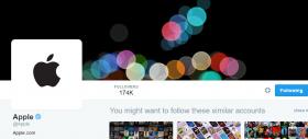 Apple îşi activează contul de Twitter înainte de evenimentul de săptămâna viitoare, da naştere la speculaţii cu privire la o achiziţie