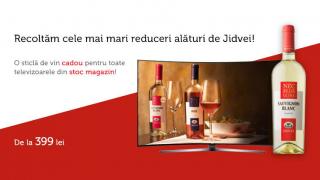 Turul Magazinelor #22: sticlă de vin cadou cu televizor, tombola FIFA 17, telefon cu 4 GB RAM la sub 200 dolari
