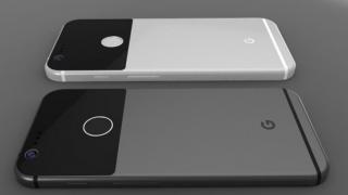 Telefonul Google Pixel apare în noi randări, ne prezintă spatele său şi două nuanţe