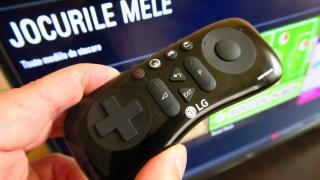 LG Game TV LED 80 cm Review: televizor jucăuş cu joystick la pachet, 3 jocuri preinstalate (Video)