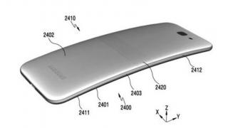 Iată cum ar putea arăta un viitor smartphone flexibil Samsung, conform unui nou brevet