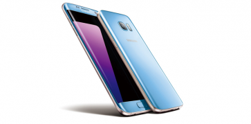 Samsung Galaxy S7 Edge în varianta Blue Coral este acum disponibil la QuickMobile.ro