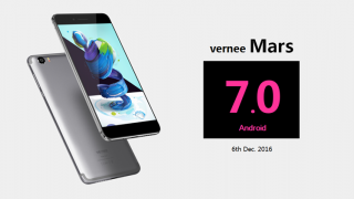Vernee Mars va primi actualizarea la Android 7.0 Nougat pe 6 decembrie!