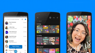 Facebook Messenger primeşte o nouă funcţie Camera, care transformă textul în filtre şi oferă şi efecte speciale in stil Snapchat