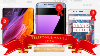 Telefonul anului 2016, în viziunea redactorilor Mobilissimo.ro: iată media notelor noastre; Podium chinezesc aproape în întregime!