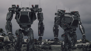 Sud coreenii creează un robot uriaş biped care face mişcări similare cu persoana de la interior, în timp real (Video)