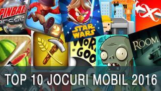 Top 10 jocuri pentru mobil ale anului 2016: emoţie, curse şi un clasic portat fac furori într-un an mare pentru gaming